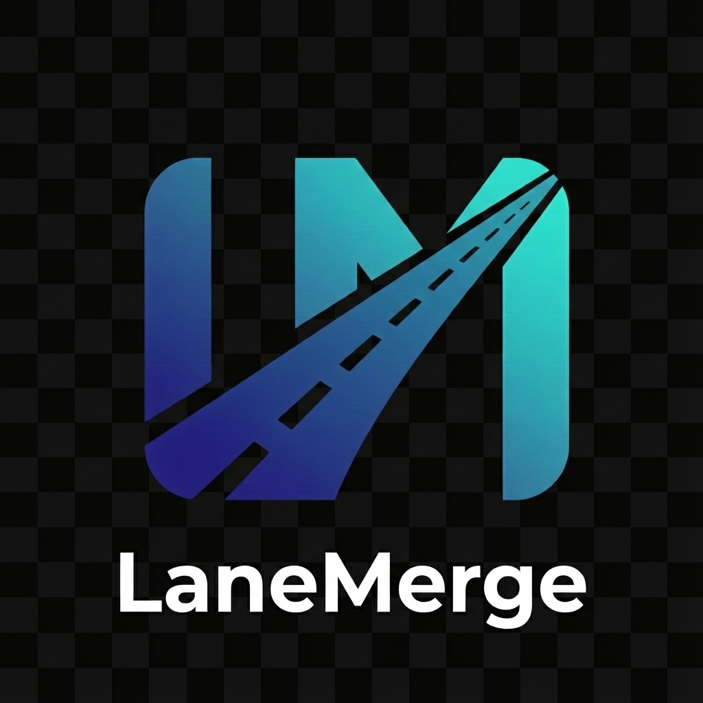 LaneMerge Logo
